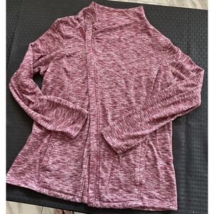 G.H. Bass & Co Jacket Womens Medium Full Zip Mock Neck Pockets Layering Casual